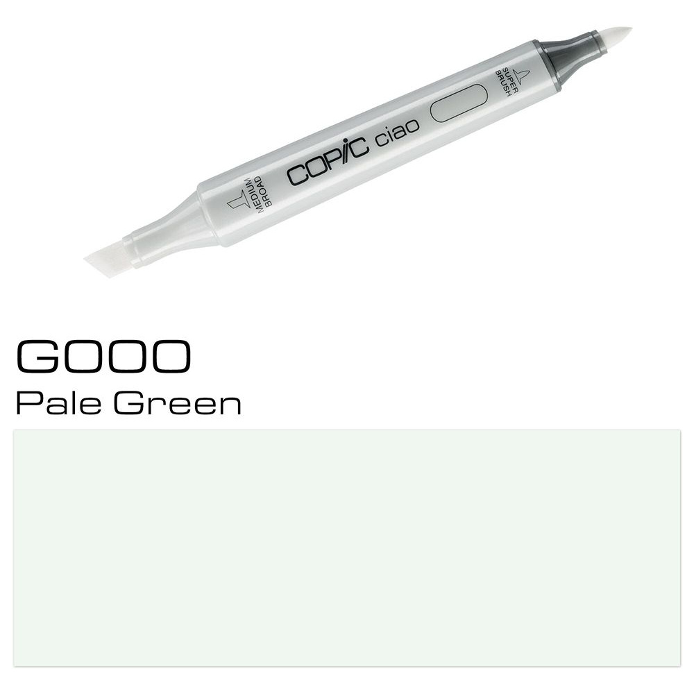 Маркер перманентный "Copic ciao", G-000 бледный зеленый