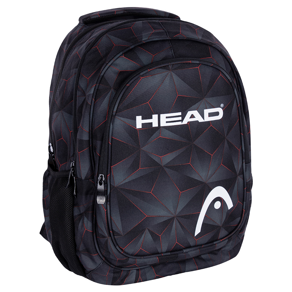 Рюкзак молодежный "Head red lava", чёрный