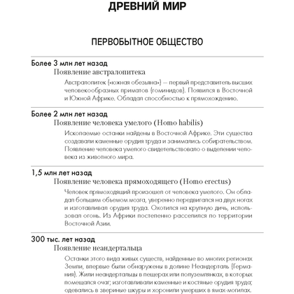 История всемирная. 5-11 класс. Основные даты и события с комментариями, Кошелев В.С., Кошелева Н.В., Аверсэв - 3