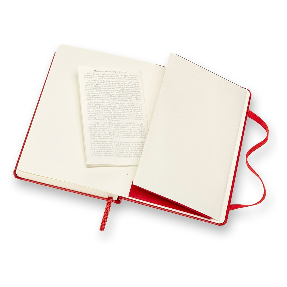 Блокнот "Classic Pocket", А6, 90x140 мм, 96 л, красный - 5