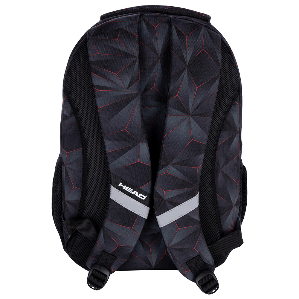 Рюкзак молодежный "Head red lava", чёрный - 4