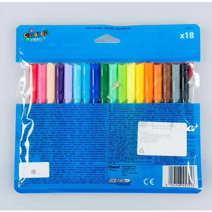 Фломастеры "Color Peps Ocean", 18 шт, -30% - 5