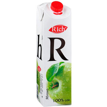 Сок "Rich", 1 л, яблоко