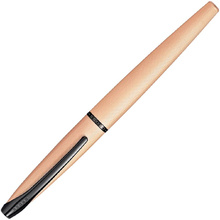 Ручка-роллер "Cross ATX Brushed Rose Gold" 0.7 мм, розовое золото, черный, стерж. черный