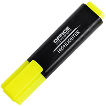 Маркер текстовый "Office Products", желтый