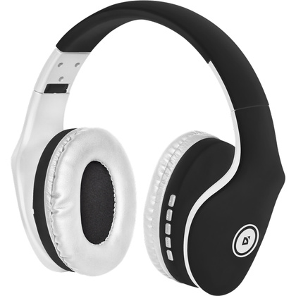 Наушники беспроводные Defender "FreeMotion B525", Bluetooth, черный, белый - 4