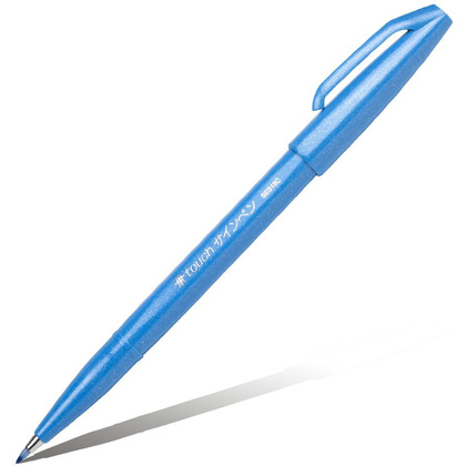 Маркер-кисть "Brush Sign pen", голубой