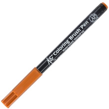Маркер акварельный "Koi Color Brush", светло-коричневый