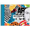 Скетчбук "Art post", 14.5x20 см, 120 г/м2, 60 листов, ассорти - 3