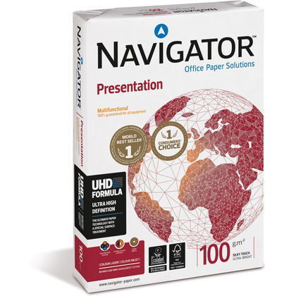 Бумага "Navigator Presentation", A4, 500 листов, 100 г/м2, -50%