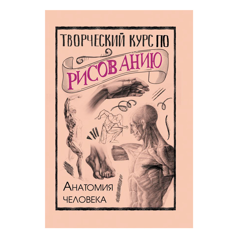 Книга "Творческий курс по рисованию. Анатомия человека", Мистер Грей