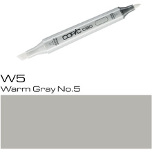 Маркер перманентный "Copic ciao", W-5 теплый серый №5
