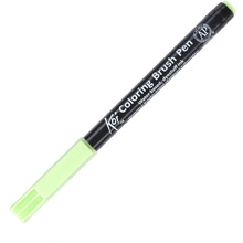 Маркер акварельный "Koi Color Brush", мятный