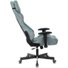 Кресло игровое Бюрократ VIKING "KNIGHT LT28 FABRIC", ткань, металл, серо-голубой  - 4