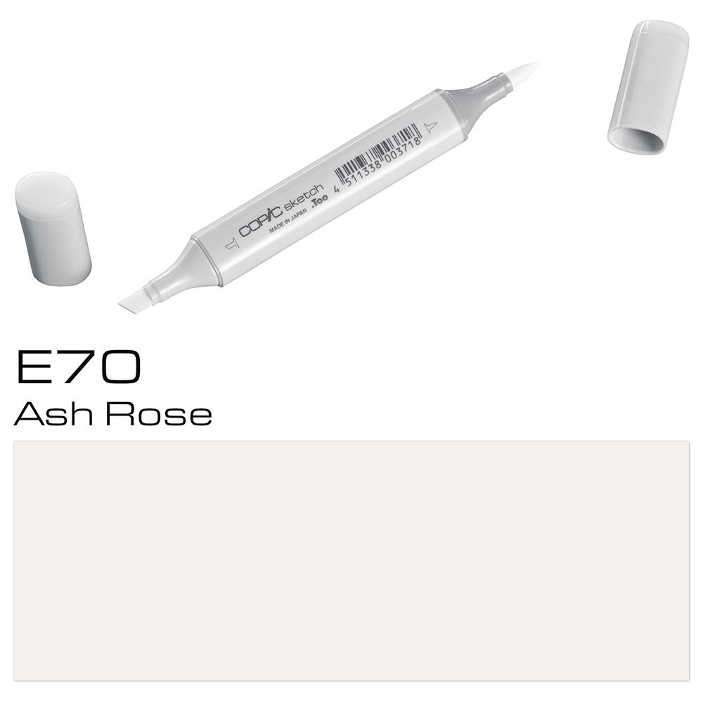 Маркер перманентный "Copic Sketch", E-70 пепельно-розовый