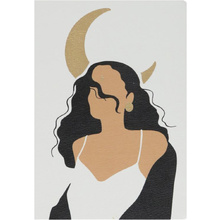 Тетрадь "Moongirls", А5, 96 листов, клетка, белый