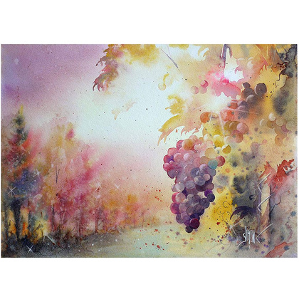 Бумага для акварели "Fontaine", 56x76 см, 300 г/м2 - 5