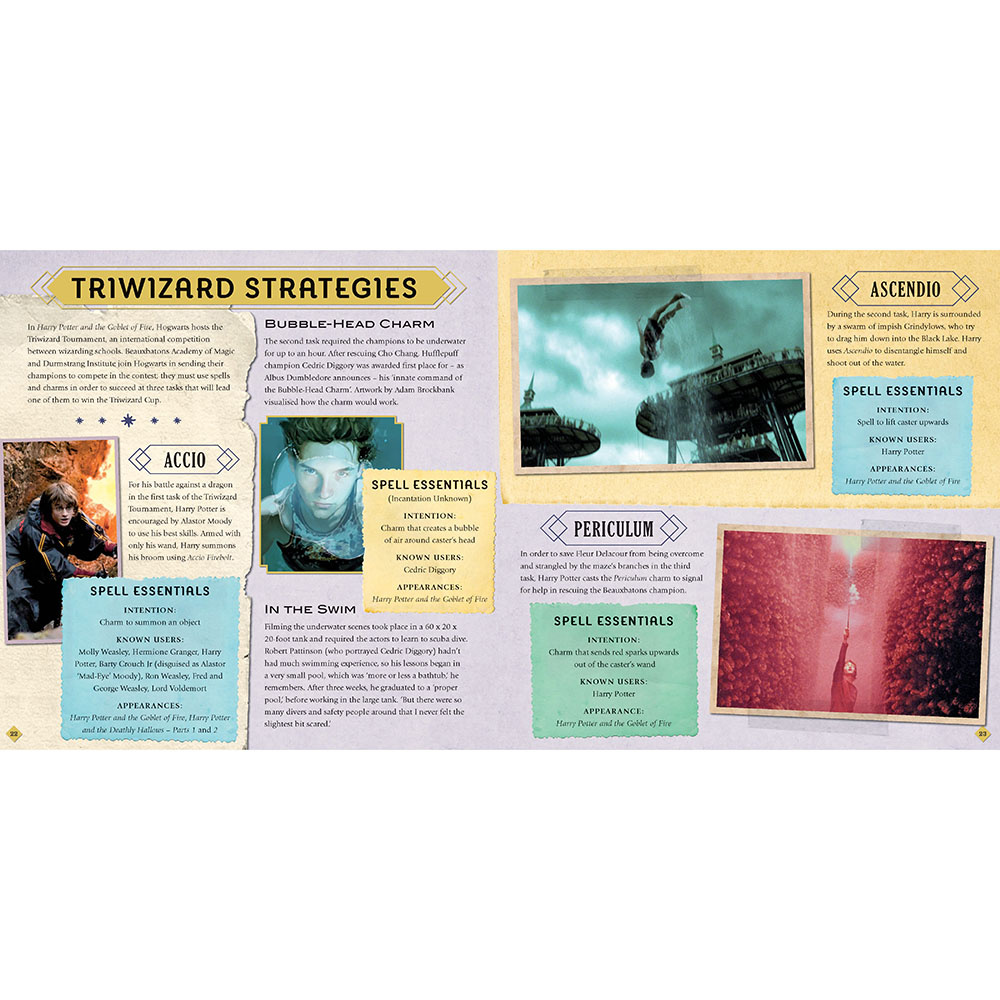 Книга на английском языке "Jody Revenson: Harry Potter. Spells and Charms. A Movie Scrapbook", Illustr. - 4