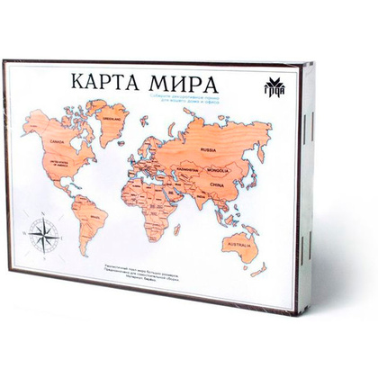 Пазл "Карта мира"