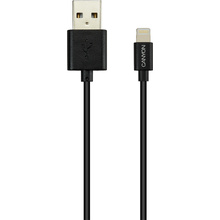 Кабель CANYON MFI "CNS-MFICAB01B", 1 м, черный