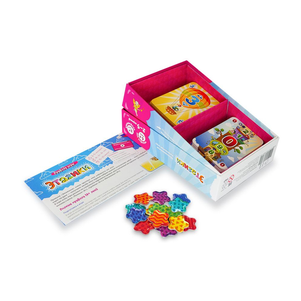 Игра настольная "Этажики" - 3