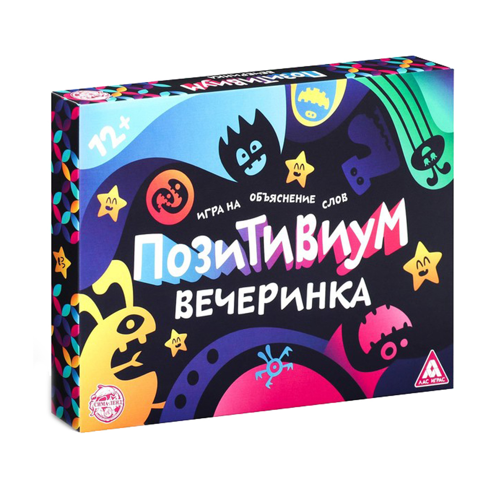 Игра настольная "Позитивиум. Вечеринка 12+"
