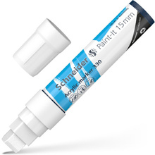 Маркер акриловый "Schneider Paint-It 330", белый