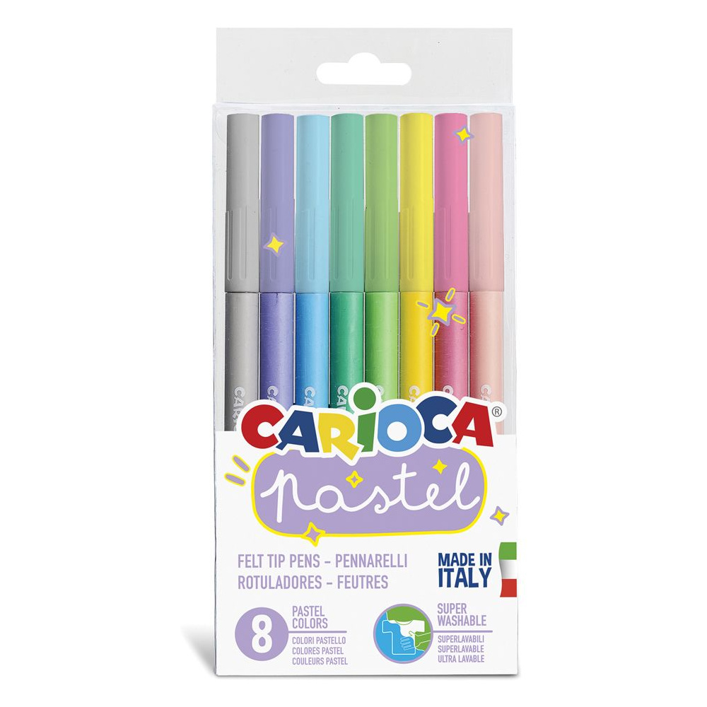 Фломастеры "Pastel", 8 шт