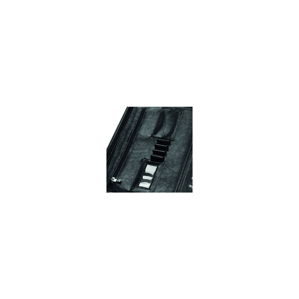 Папка-портфель "Panta Plast" на молнии, черный - 4