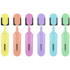 Набор маркеров текстовых "Bright Liner Pastel", 6 шт, ассорти - 3