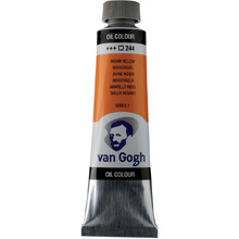 Краски масляные "Van Gogh", 244 желтый индийский (каштановый), 40 мл, туба
