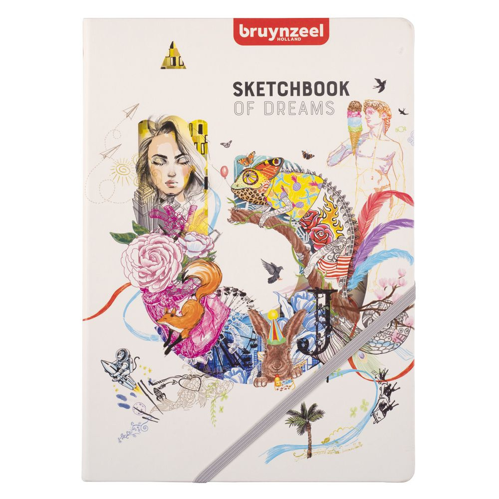 Скетчбук "Sketch&Note Book", 21x29.7 см, 140 г/м2, 80 листов