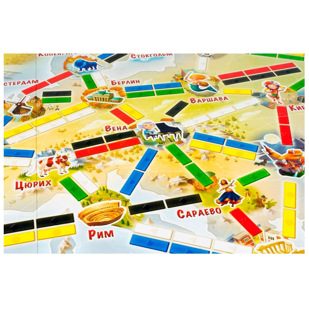 Игра настольная "Ticket to Ride Junior: Европа" - 5