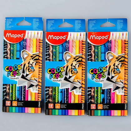 Цветные карандаши "Color' Peps Animal", 12 цветов, -30% - 2