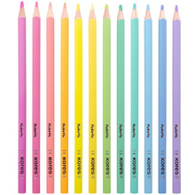 Цветные карандаши "Kolores Pastel", 12 цветов