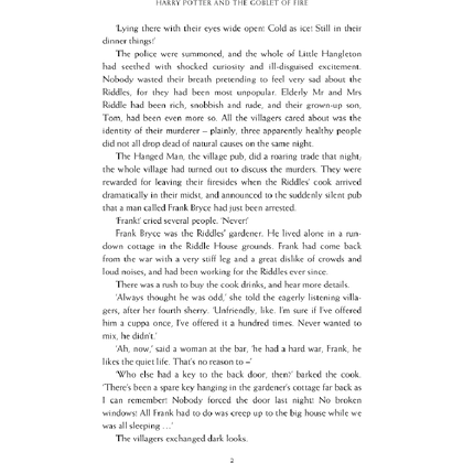 Книга на английском языке "Harry Potter and the Goblet of Fire – Adult PB", Rowling J.K.  - 5