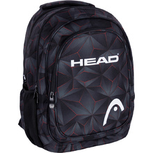 Рюкзак молодежный "Head red lava", чёрный