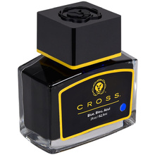 Чернила для перьевых ручек "Cross", 62.5 мл, синий
