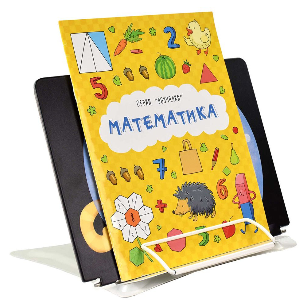 Подставка для книг "Кот с аквариумом", черный - 2