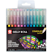 Набор ручек гелевых "Gelly Roll Stardust", 12 шт.