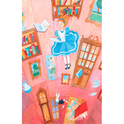 Книга на английском языке "Alice's Adventures in Wonderland = Алиса в стране чудес: иллюстрированное пособие для чтения", Кэрролл Л. - 5