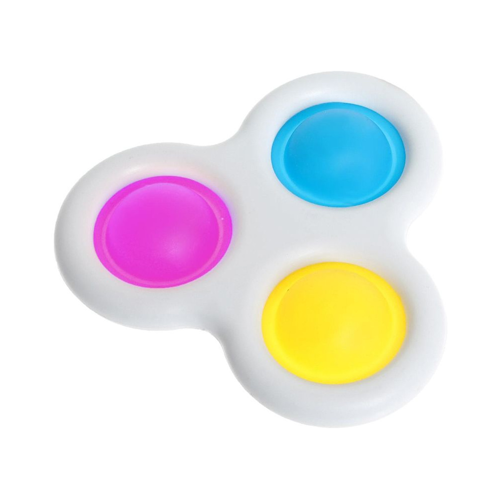Игрушка-антистресс "Simple Dimple" тройная, ассорти - 3