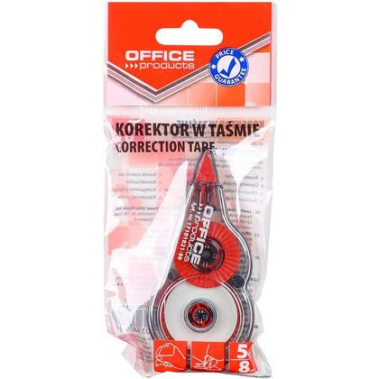 Корректор-роллер "Office Products", лента, 5x8 мм/м