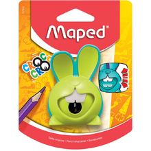 Точилка Maped "Croc Croc Innovation", 1 отверстие, ассорти, блистер