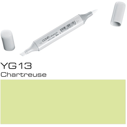 Маркер перманентный "Copic Sketch", YG-13 картезианский