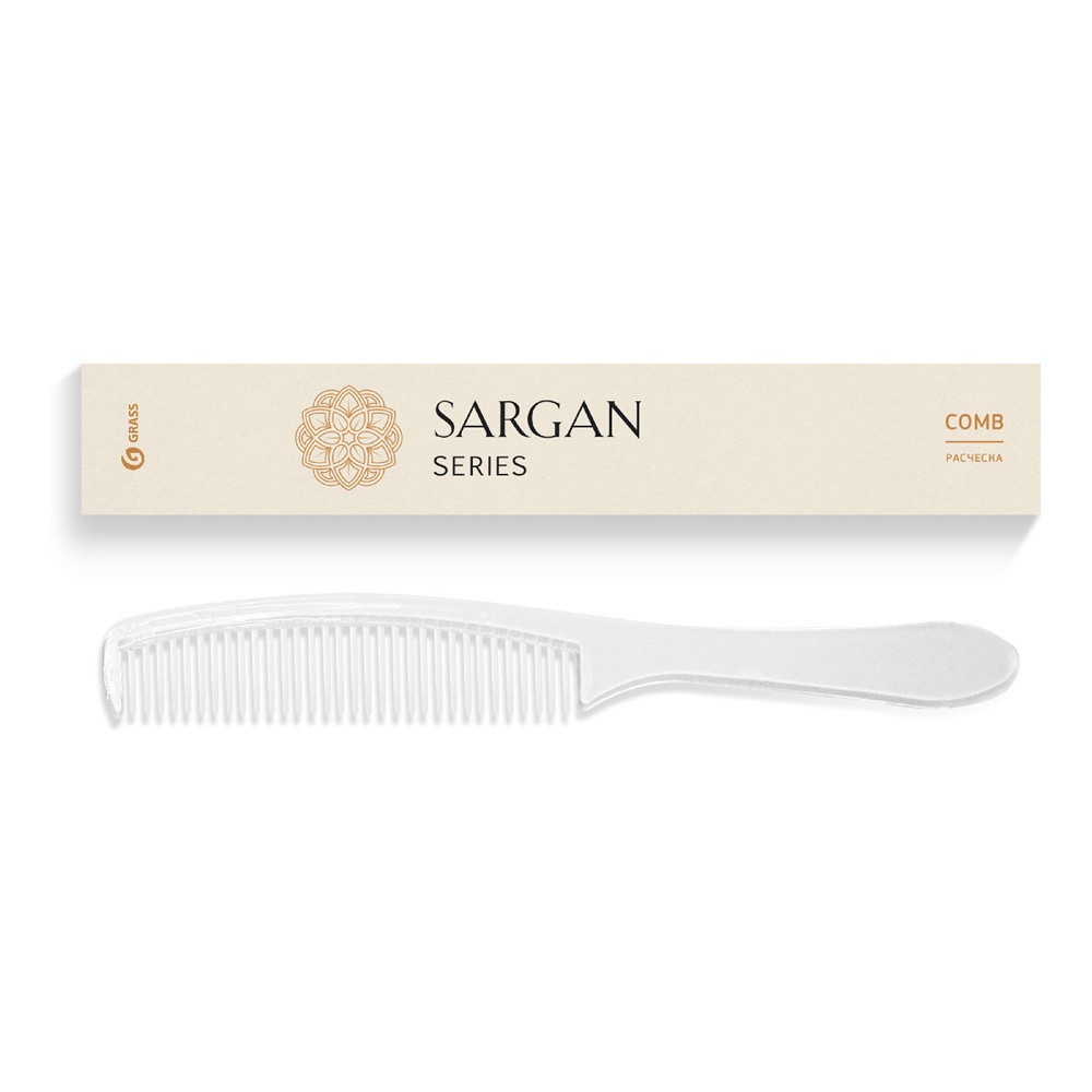Расческа для волос Sargan 18,5см, картонная коробка