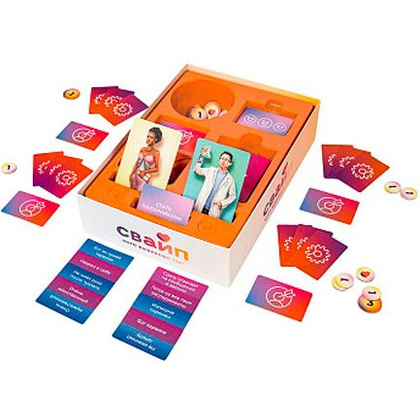 Игра настольная "Свайп. Кого выберешь ты?" - 4