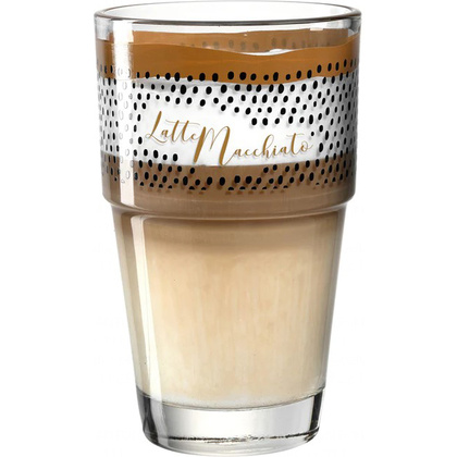 Стакан стеклянный "Solo Latte Macchiato", 410 мл, черный - 2