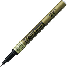 Маркер перманентный "Pen-Touch", золото