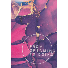Блокнот "Dream book. № 1", A5, 80 листов, линейка, сиреневый